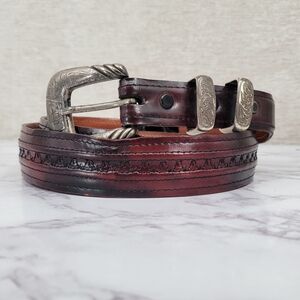 Lucchese Classic Vintage Men's Leather Belt